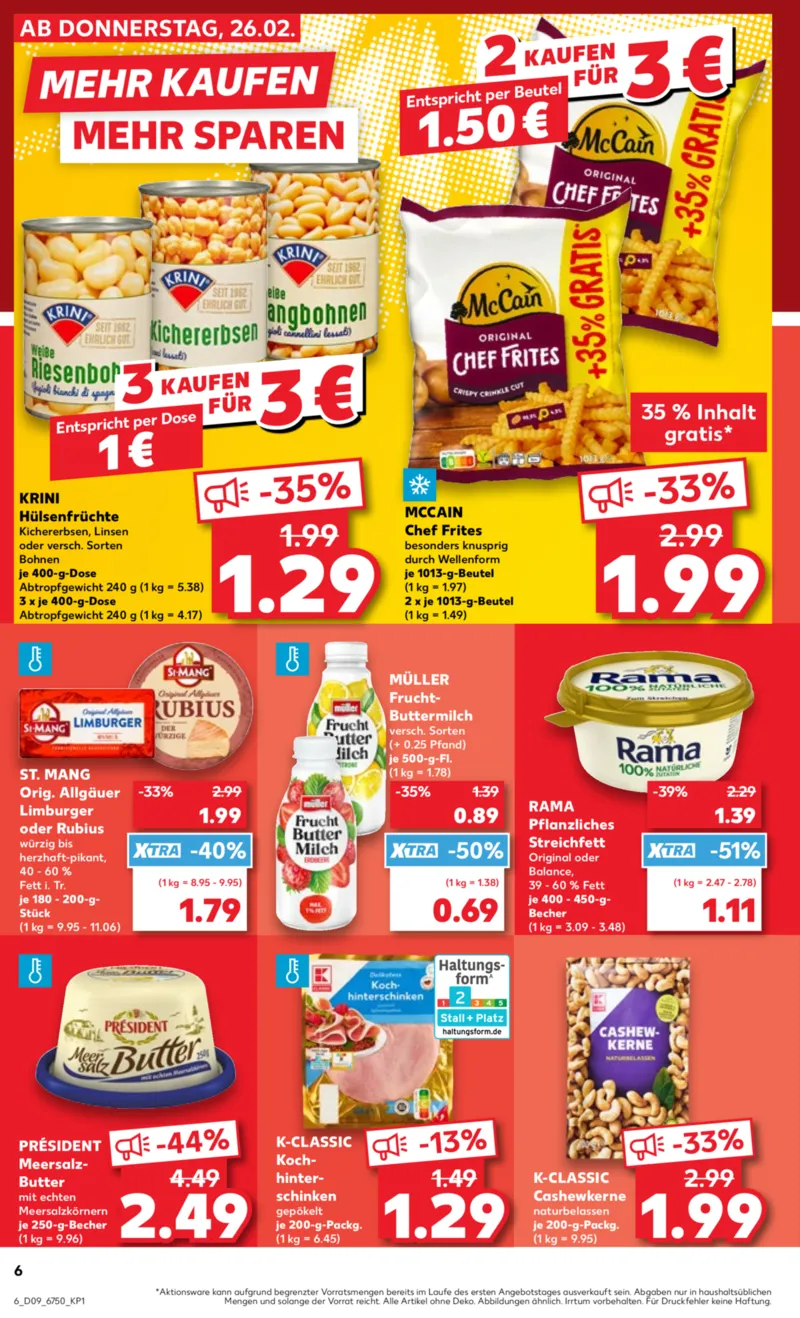 Kaufland Prospekt vom 26.02.2026, Seite 6