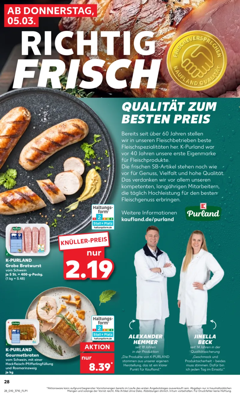 Kaufland Prospekt vom 05.03.2026, Seite 28