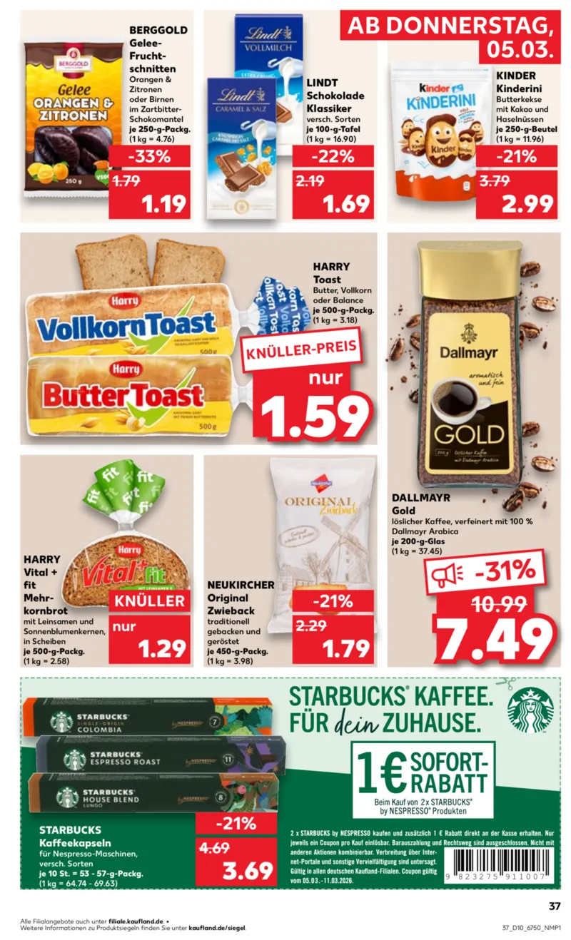 Kaufland Prospekt vom 05.03.2026, Seite 37