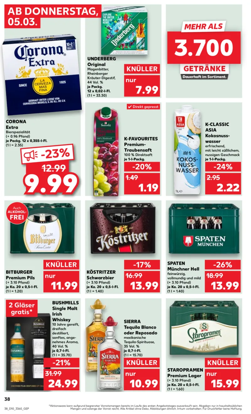 Kaufland Prospekt vom 05.03.2026, Seite 38
