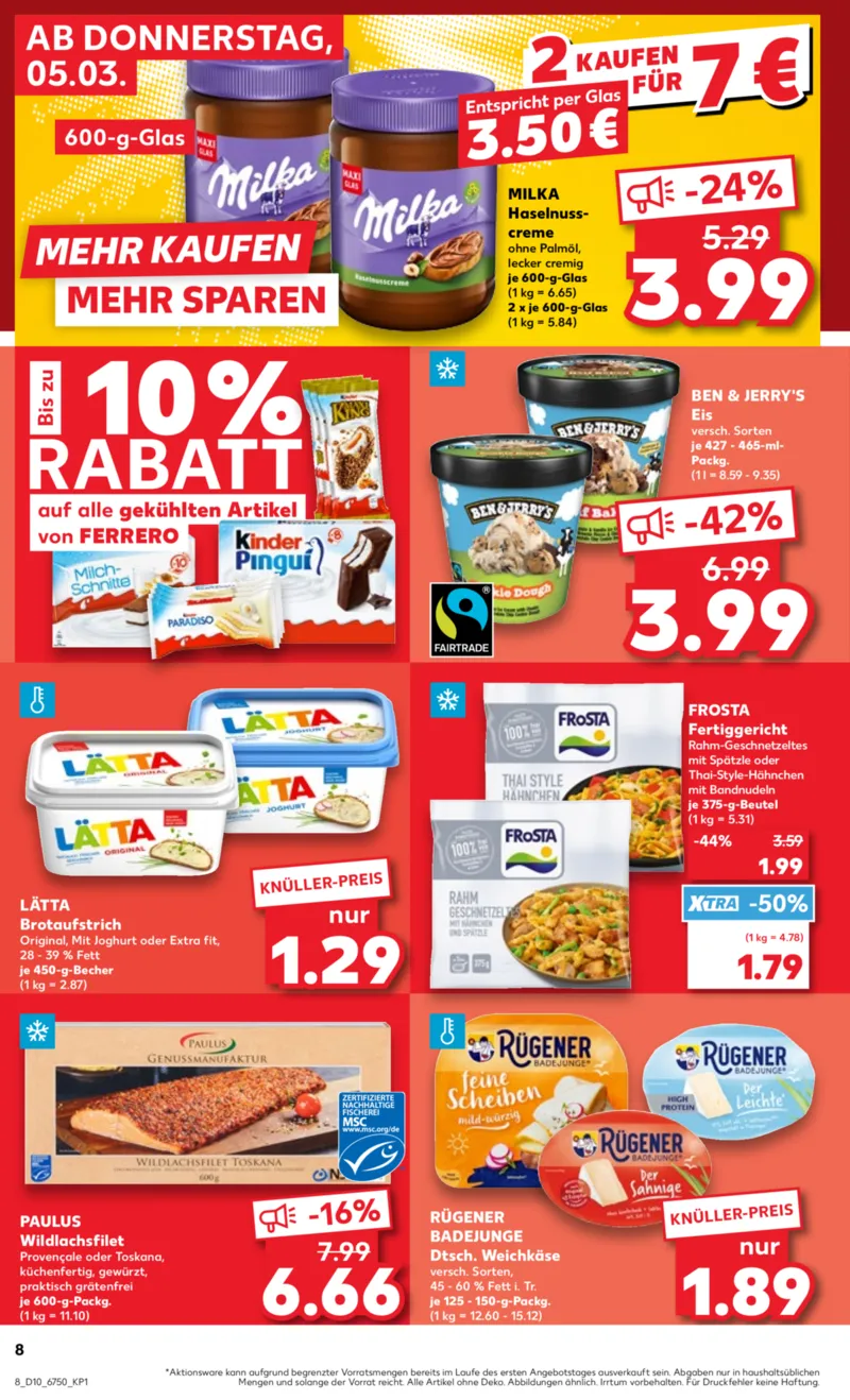 Kaufland Prospekt vom 05.03.2026, Seite 8
