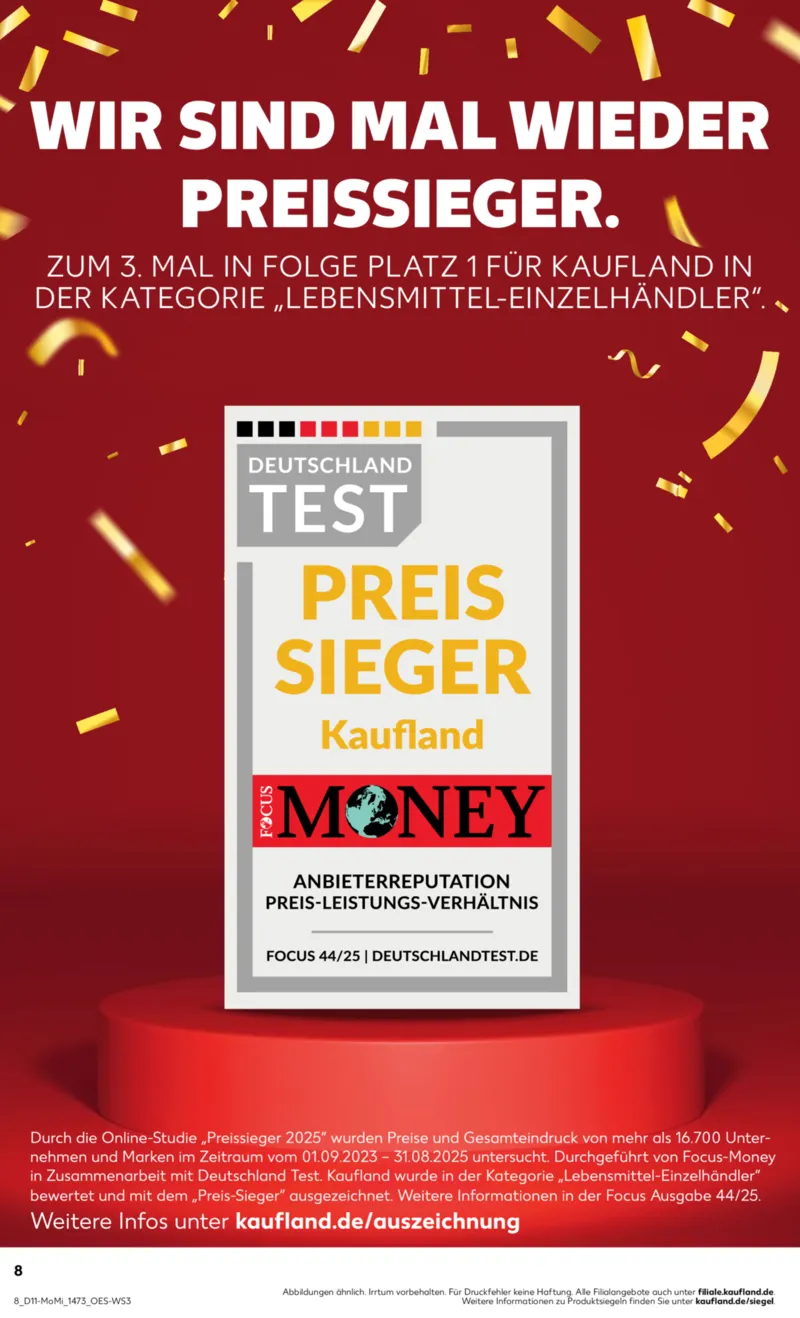 Kaufland Prospekt vom 09.03.2026, Seite 8