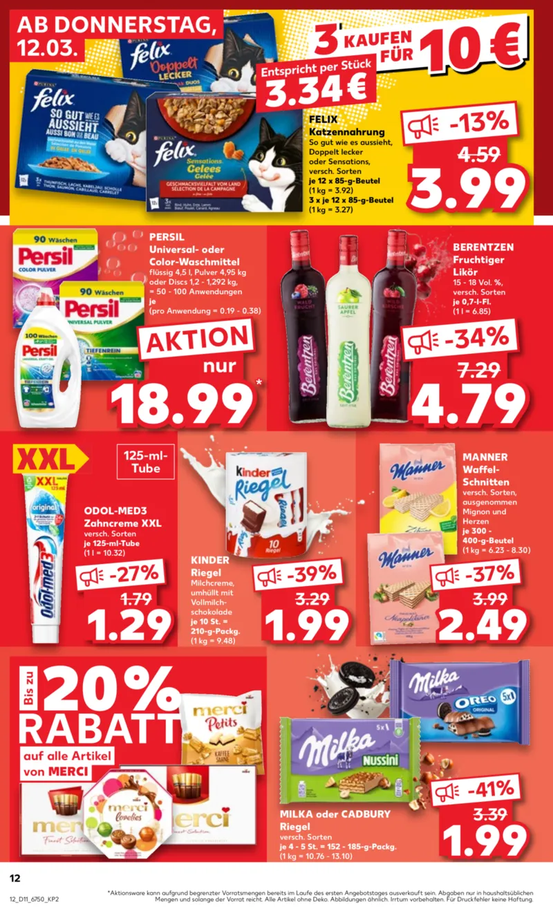 Kaufland Prospekt vom 12.03.2026, Seite 12