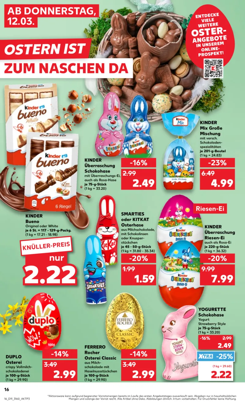 Kaufland Prospekt vom 12.03.2026, Seite 16