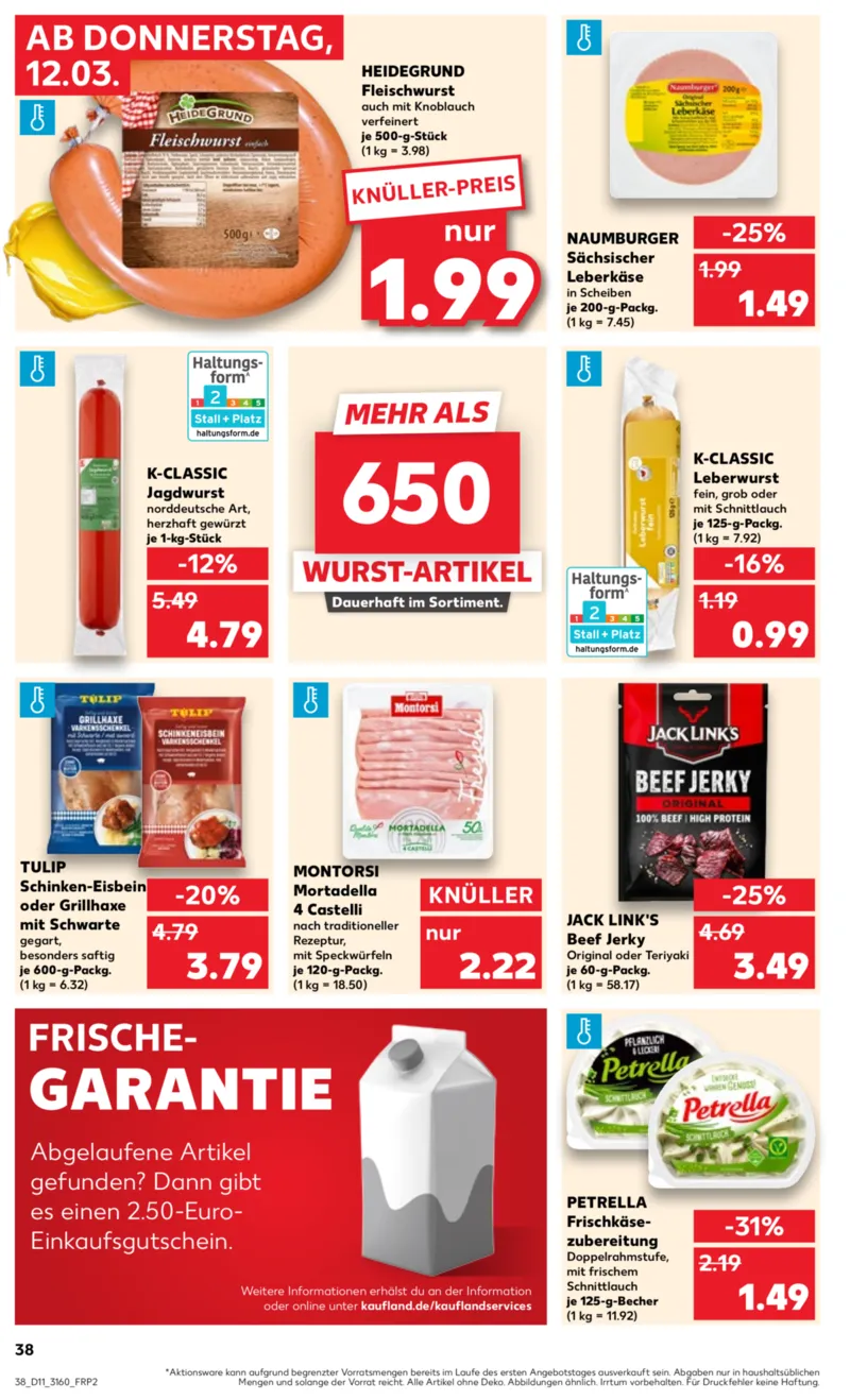 Kaufland Prospekt vom 12.03.2026, Seite 38