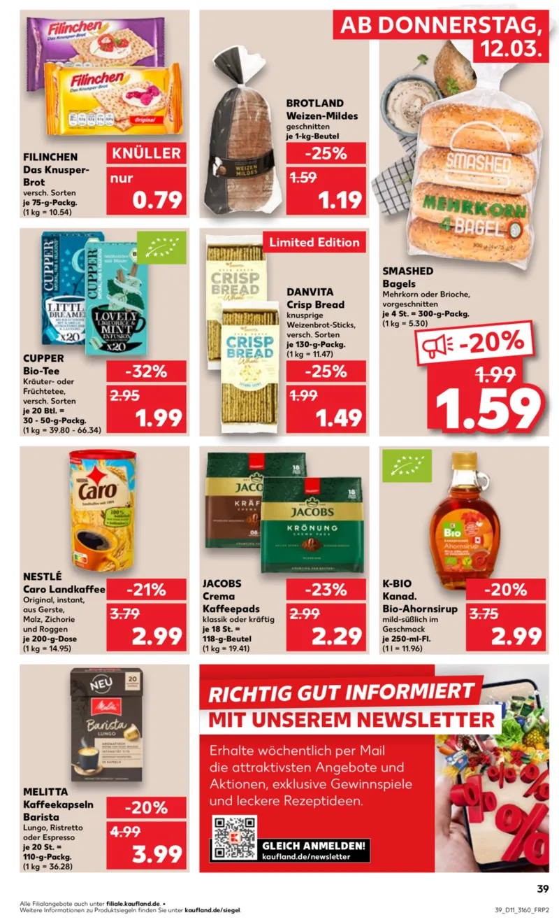 Kaufland Prospekt vom 12.03.2026, Seite 39