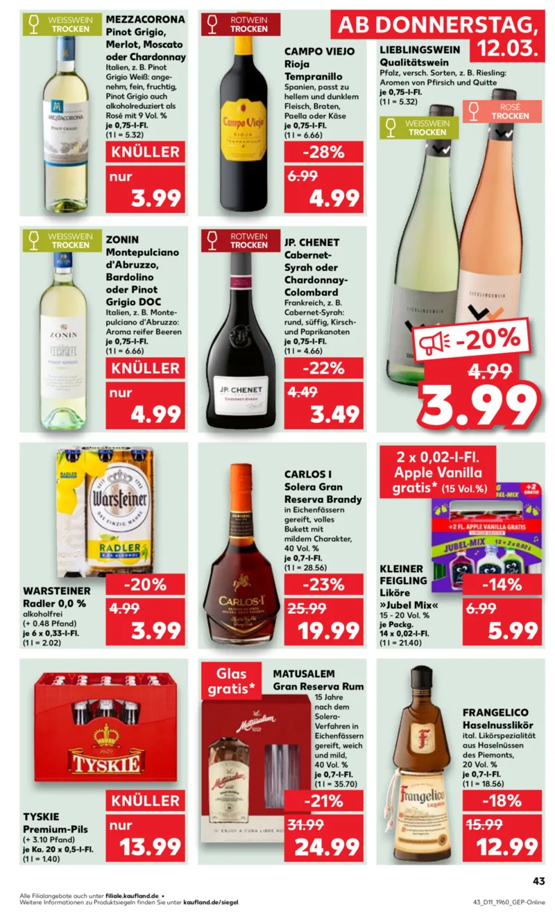 Kaufland Prospekt vom 12.03.2026, Seite 43