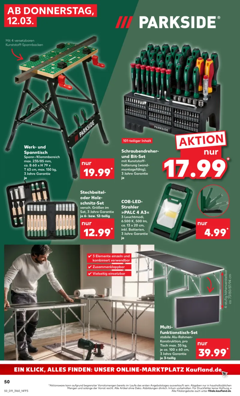 Kaufland Prospekt vom 12.03.2026, Seite 50