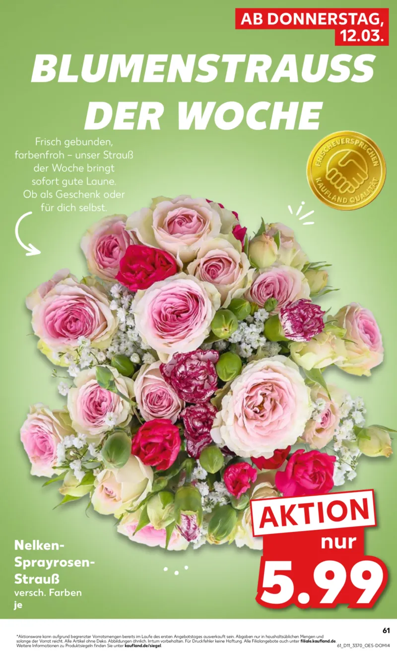 Kaufland Prospekt vom 12.03.2026, Seite 61