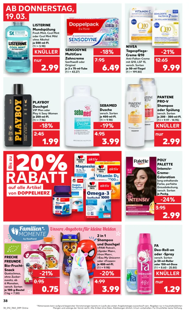 Kaufland Prospekt vom 19.03.2026, Seite 38