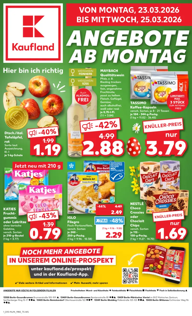 Kaufland Prospekt vom 23.03.2026, Seite 1