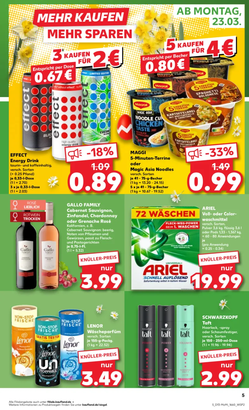 Kaufland Prospekt vom 23.03.2026, Seite 5