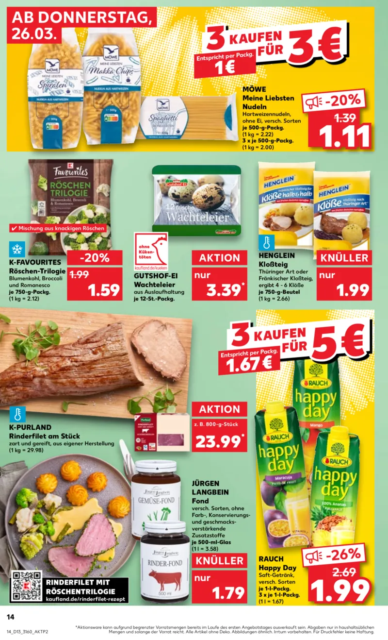 Kaufland Prospekt vom 26.03.2026, Seite 14