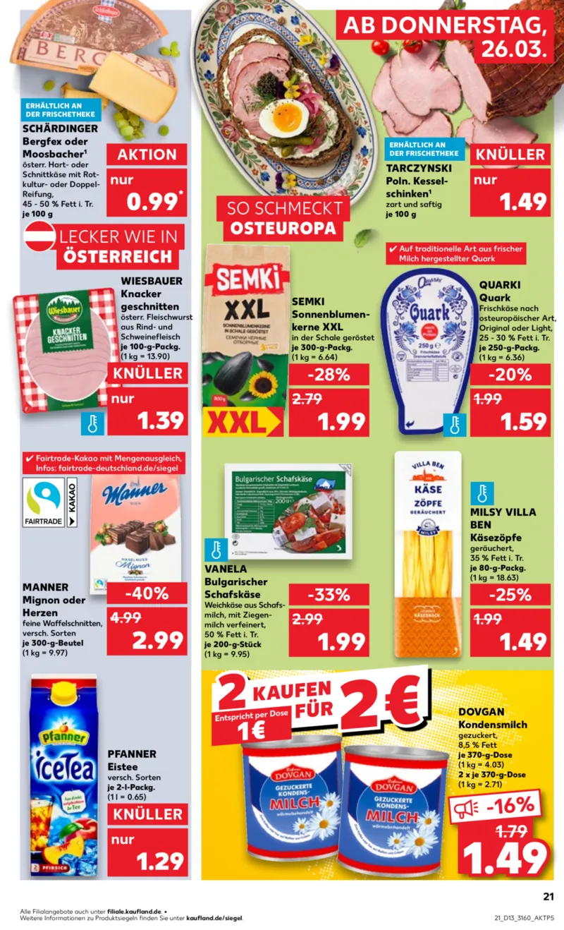 Kaufland Prospekt vom 26.03.2026, Seite 21