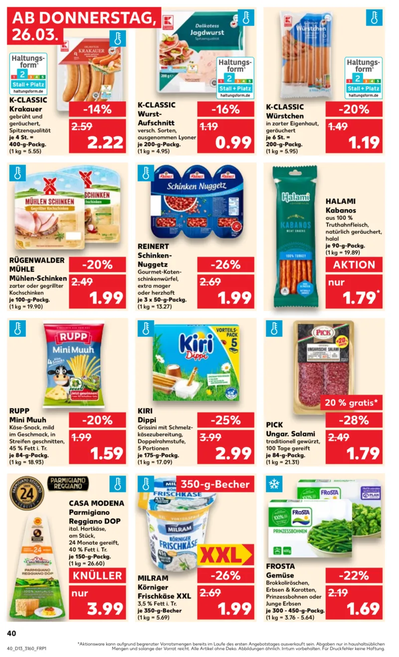 Kaufland Prospekt vom 26.03.2026, Seite 40