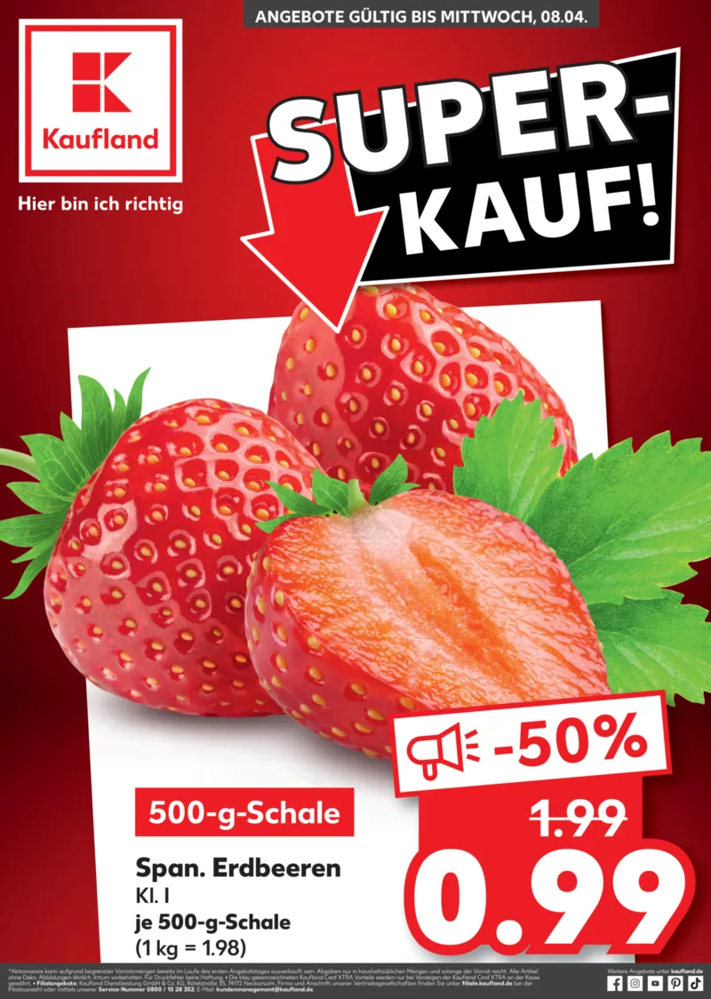 Kaufland Prospekt vom 02.04.2026, Seite 1