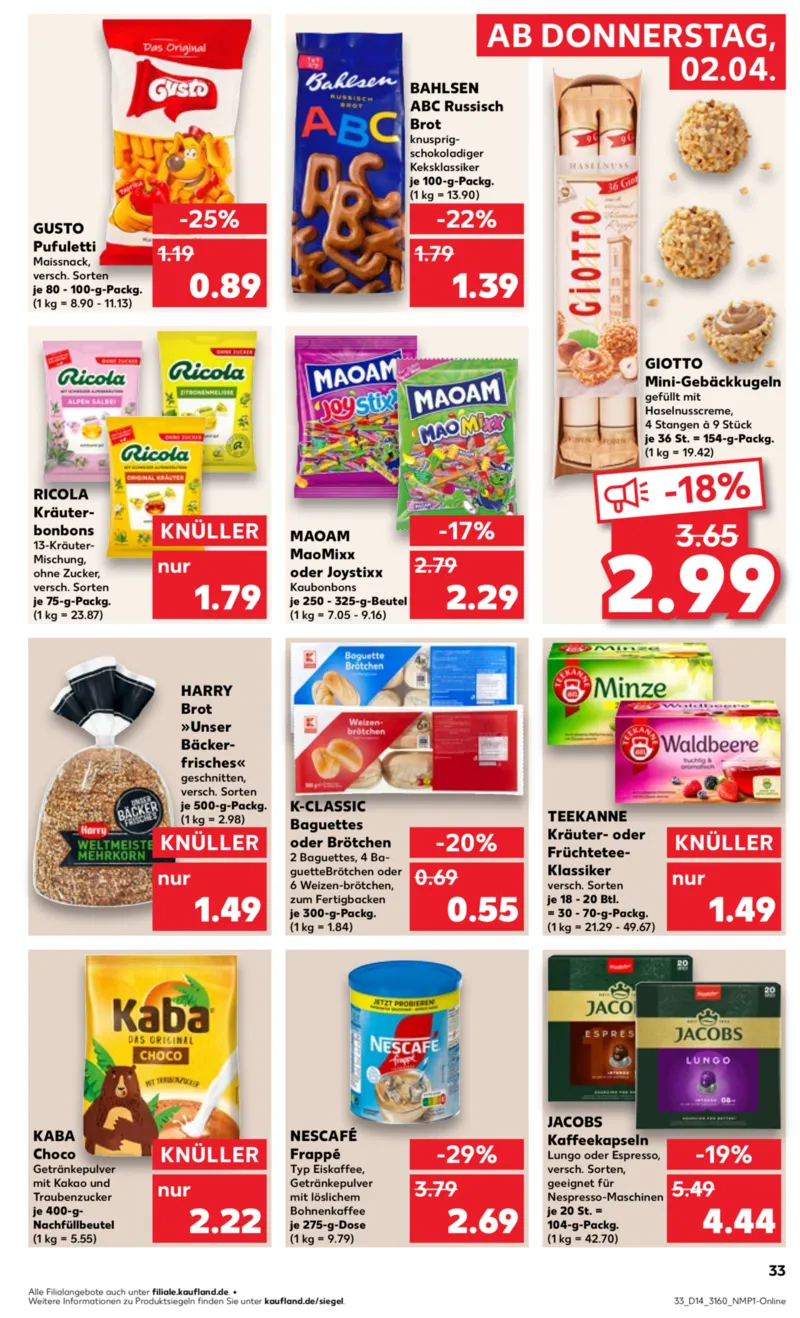 Kaufland Prospekt vom 02.04.2026, Seite 31