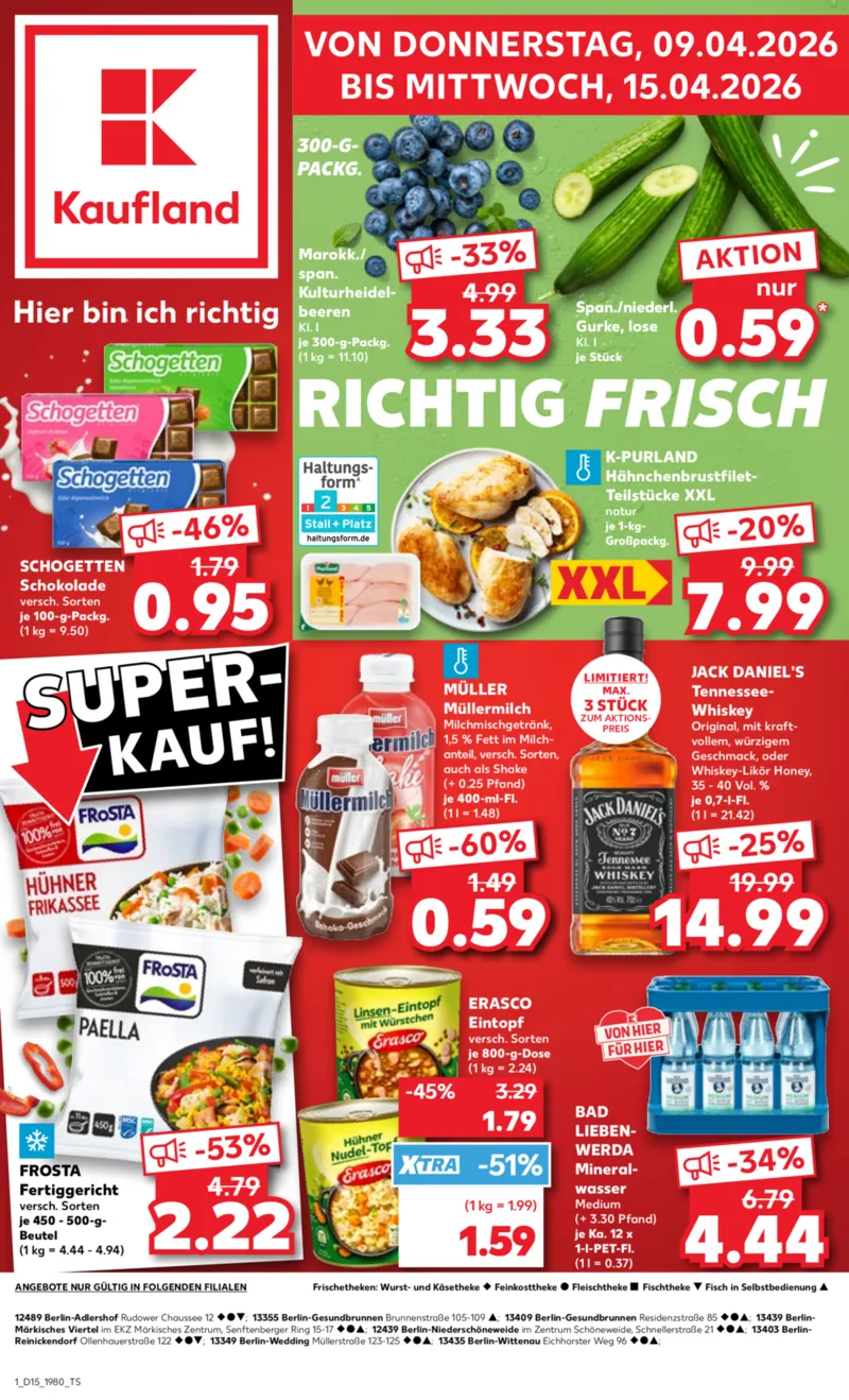 Kaufland Prospekt vom 09.04.2026, Seite 1