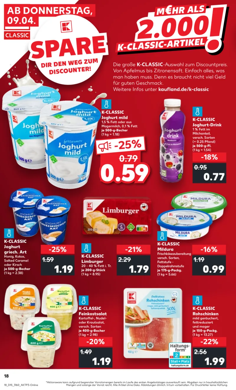 Kaufland Prospekt vom 09.04.2026, Seite 18