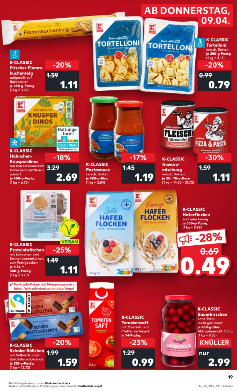 Kaufland Prospekt vom 09.04.2026, Seite 19