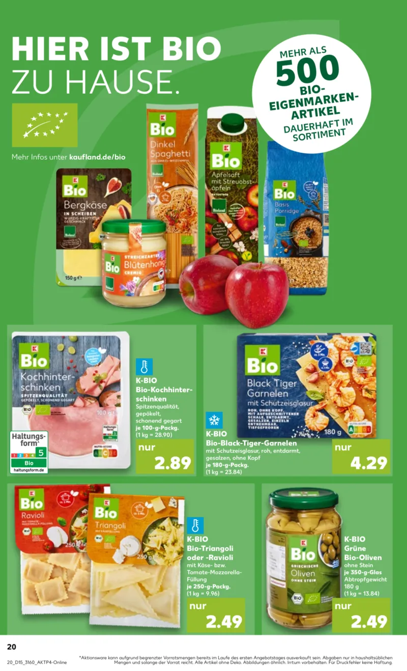 Kaufland Prospekt vom 09.04.2026, Seite 20