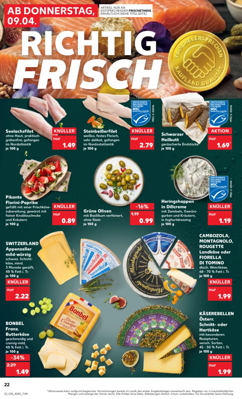 Kaufland Prospekt vom 09.04.2026, Seite 22