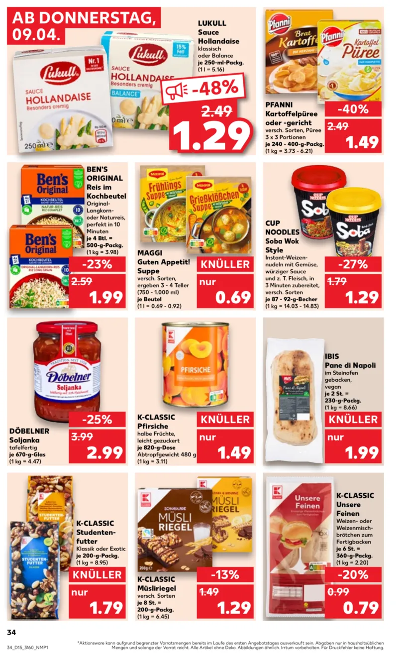 Kaufland Prospekt vom 09.04.2026, Seite 34