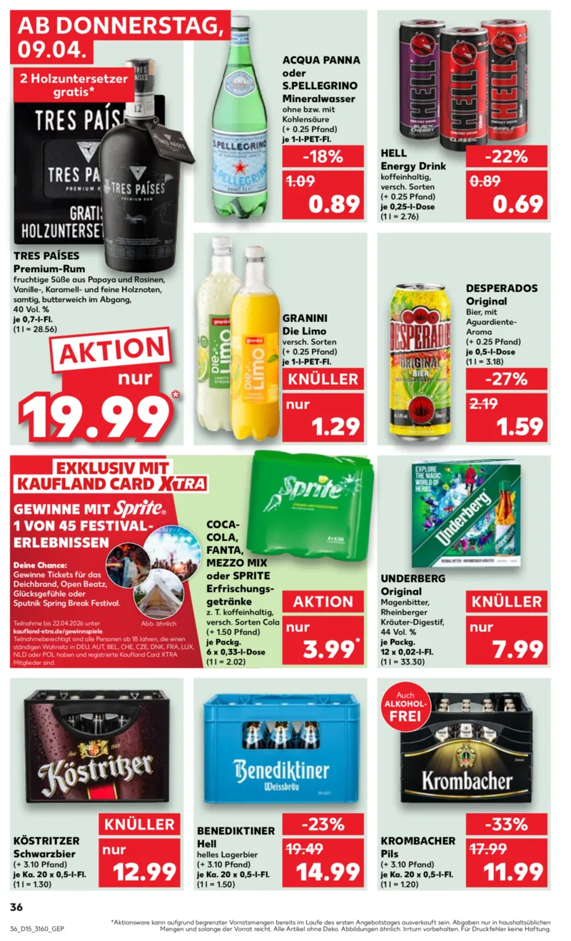 Kaufland Prospekt vom 09.04.2026, Seite 36