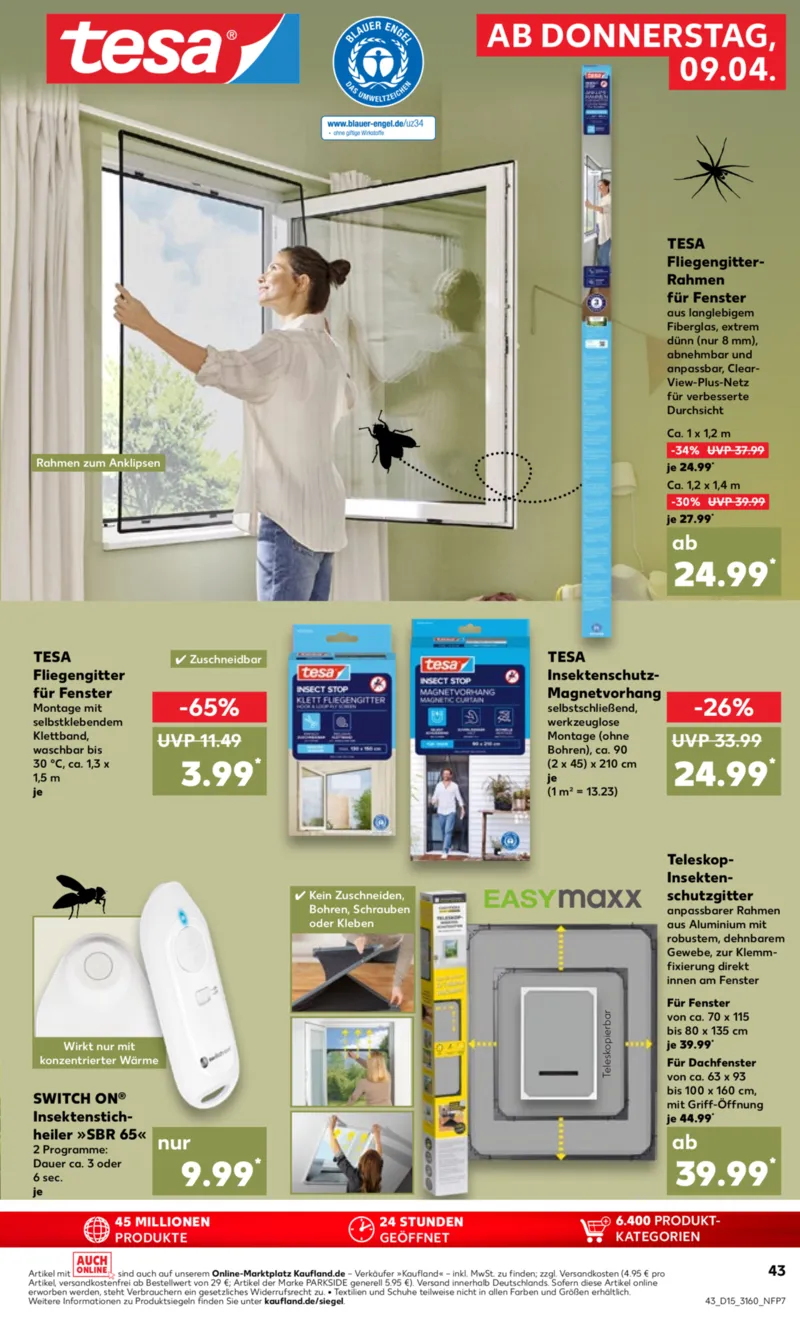 Kaufland Prospekt vom 09.04.2026, Seite 43