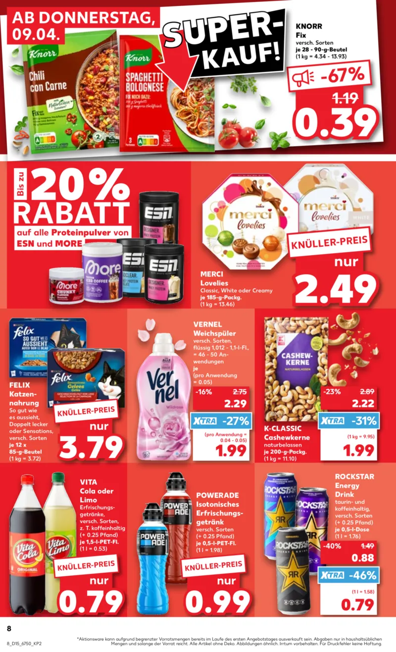 Kaufland Prospekt vom 09.04.2026, Seite 8