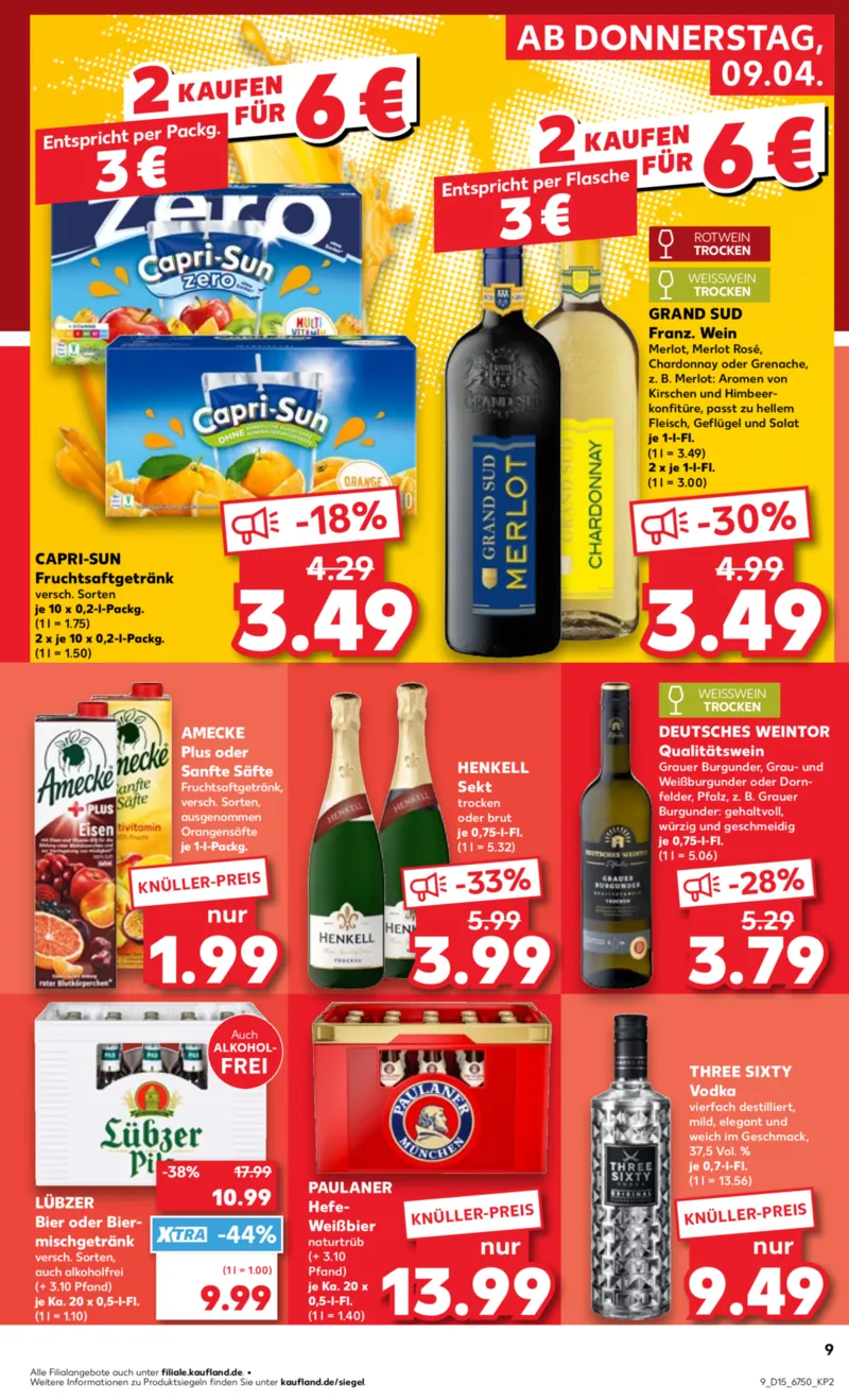 Kaufland Prospekt vom 09.04.2026, Seite 9