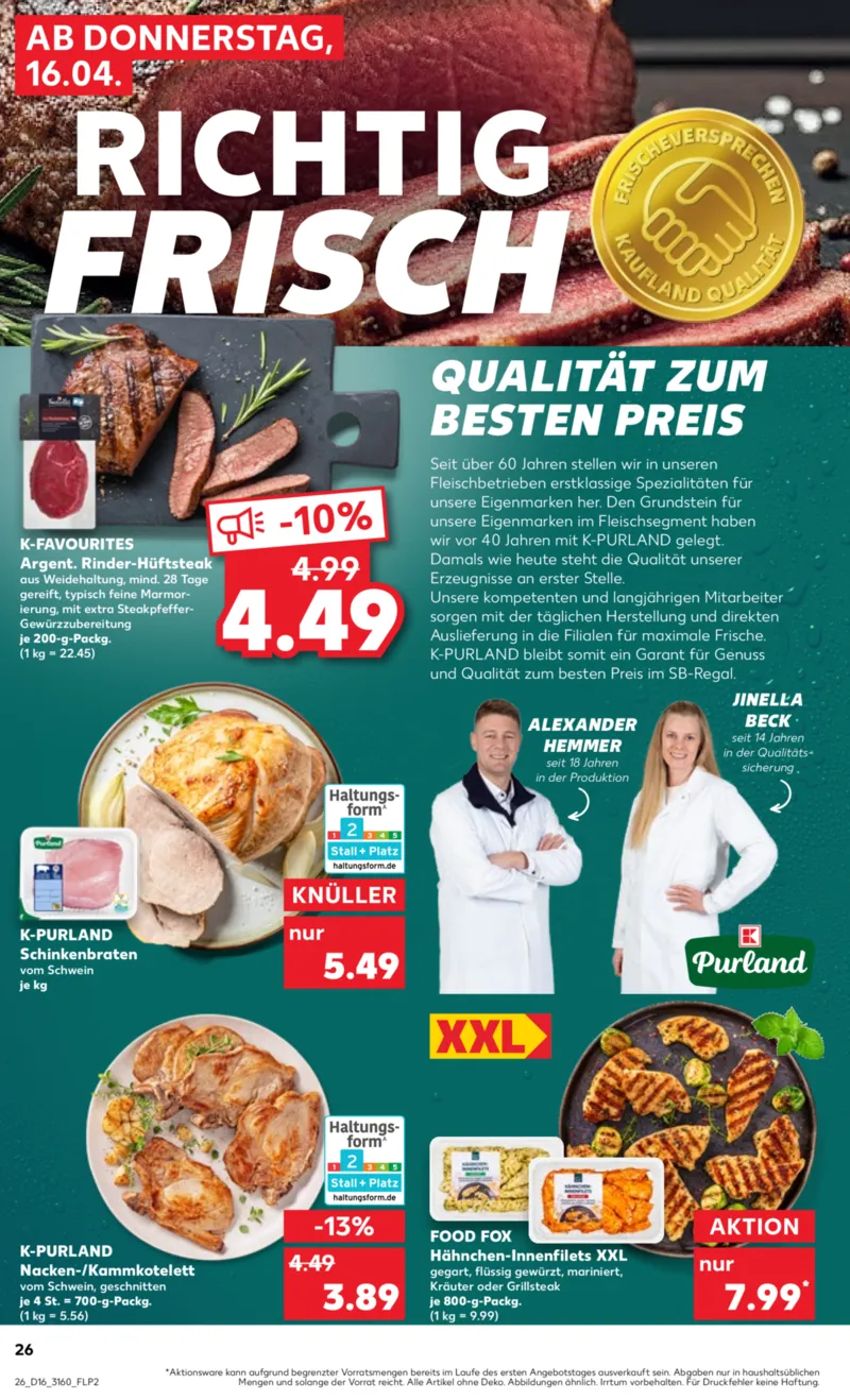 Kaufland Prospekt vom 16.04.2026, Seite 26