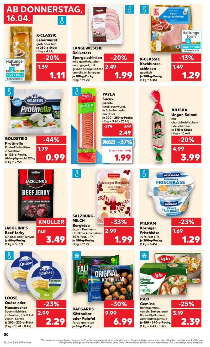 Kaufland Prospekt vom 16.04.2026, Seite 30