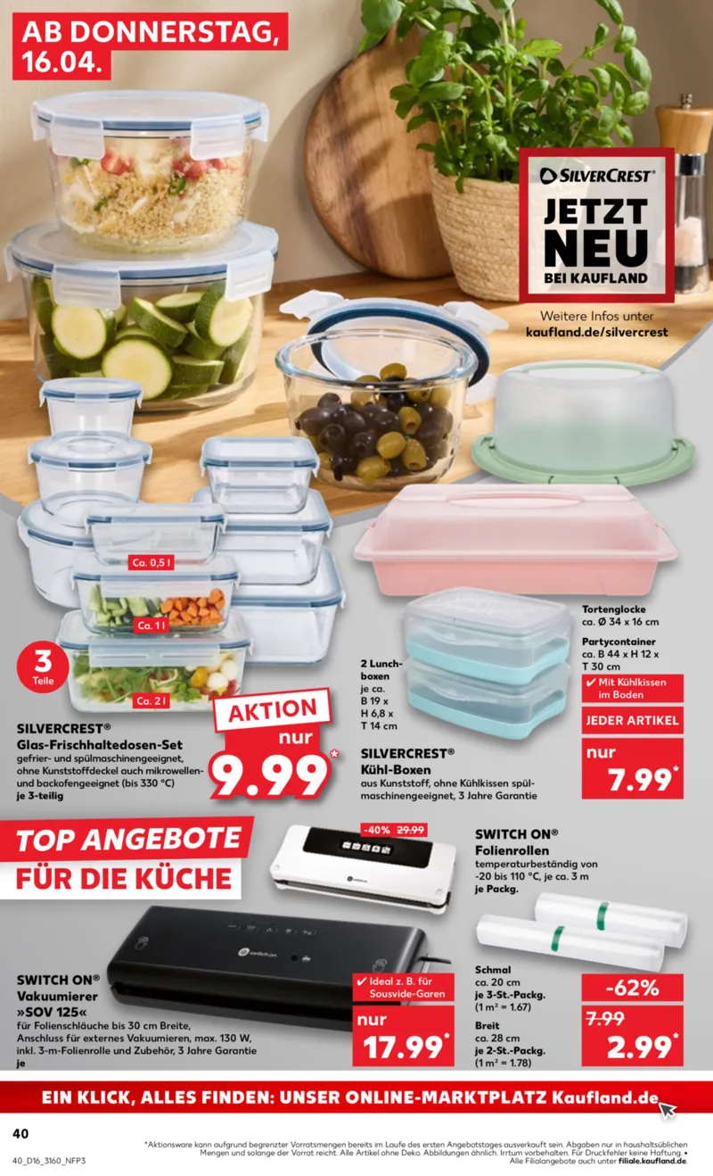 Kaufland Prospekt vom 16.04.2026, Seite 40
