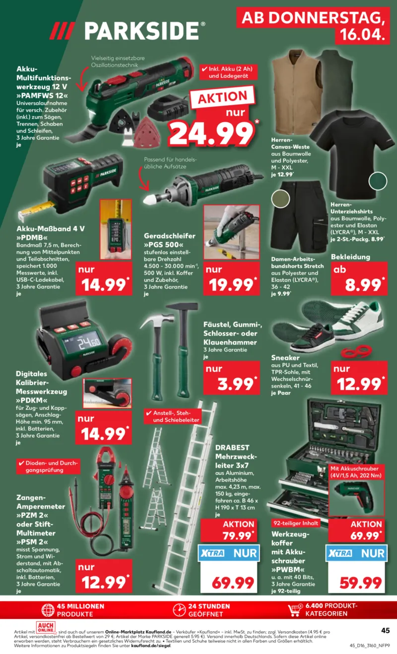 Kaufland Prospekt vom 16.04.2026, Seite 45