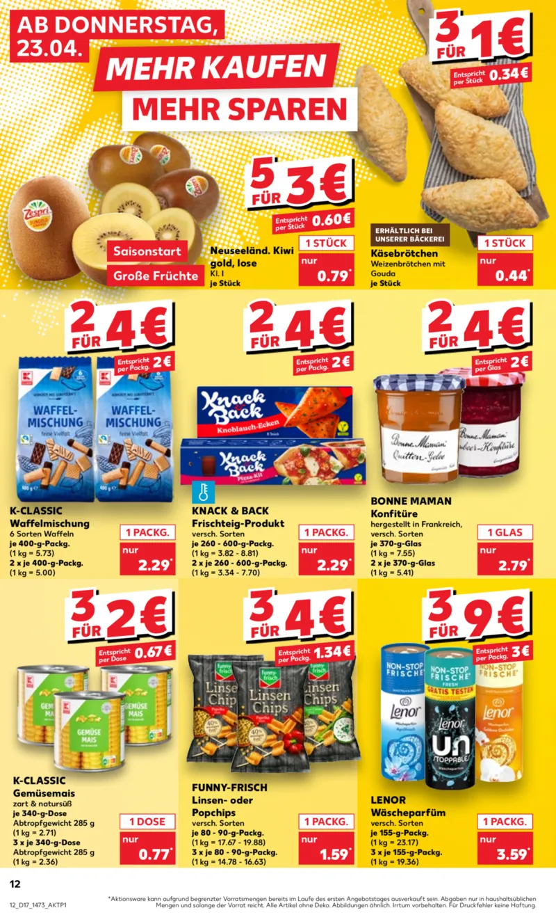 Kaufland Prospekt vom 23.04.2026, Seite 12