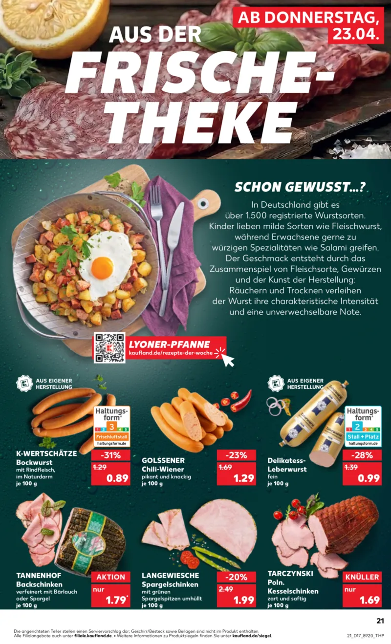 Kaufland Prospekt vom 23.04.2026, Seite 21