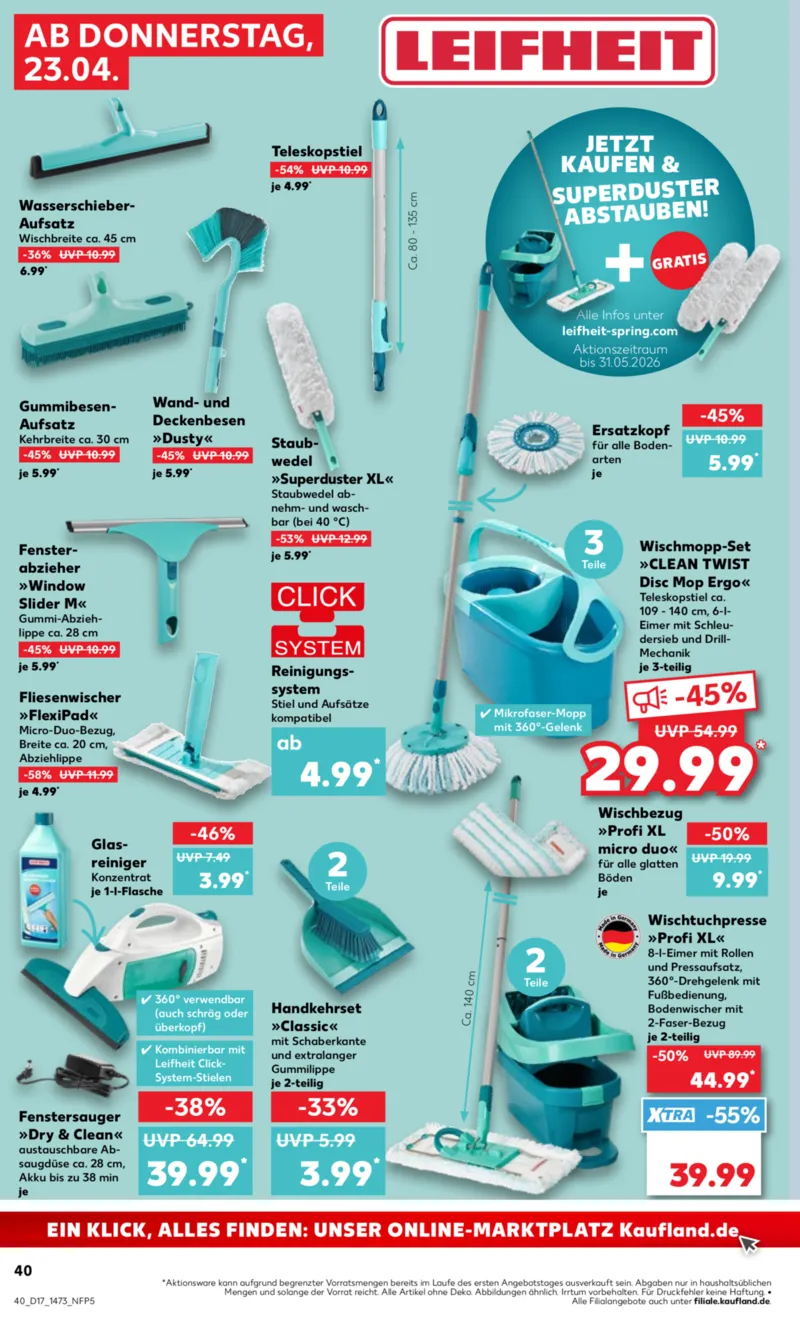 Kaufland Prospekt vom 23.04.2026, Seite 40