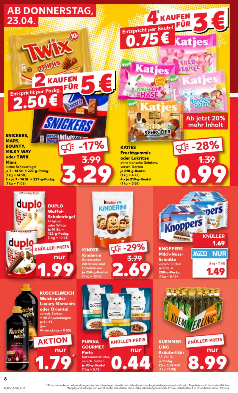 Kaufland Prospekt vom 23.04.2026, Seite 8