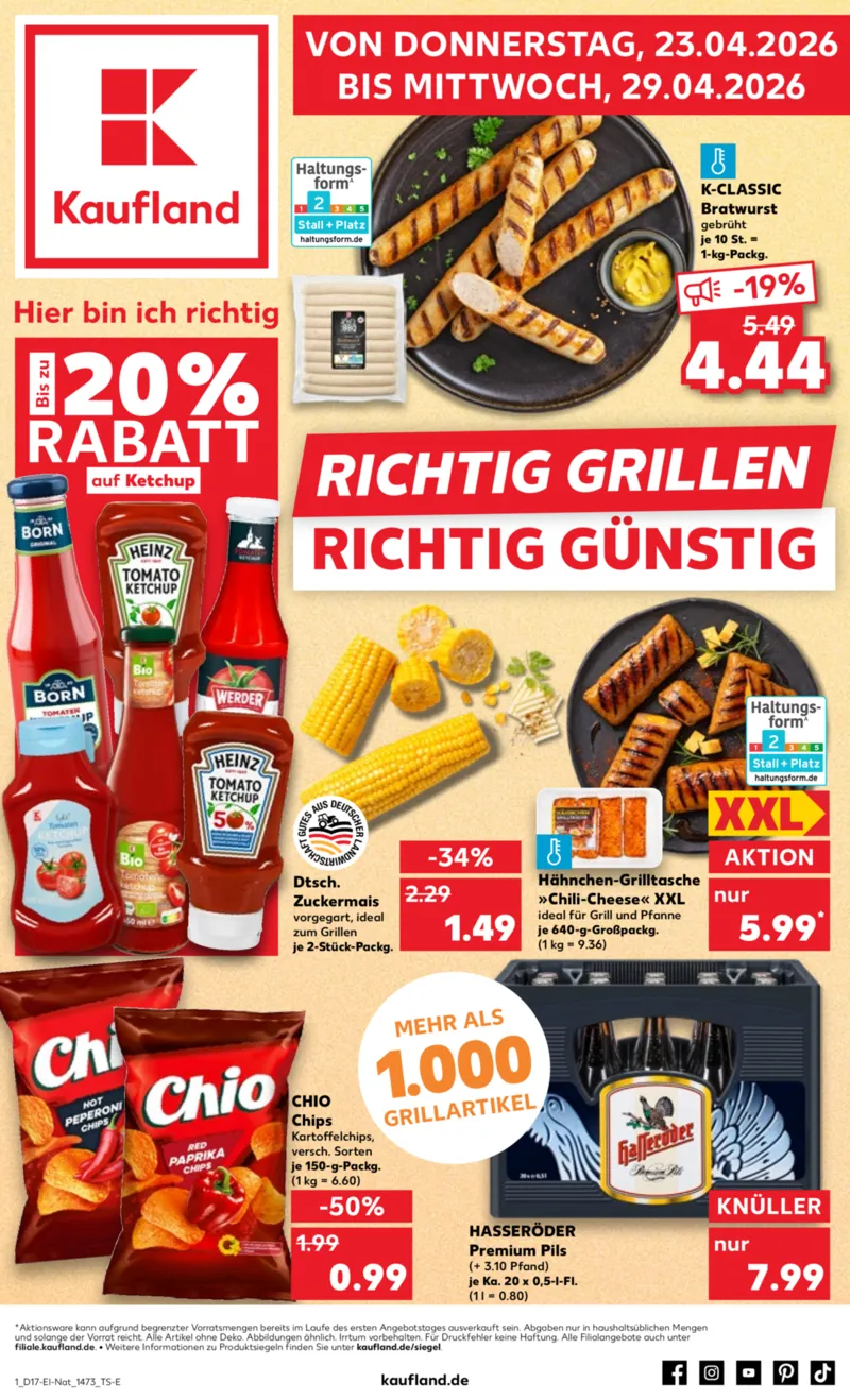 Kaufland Prospekt vom 23.04.2026, Seite 1