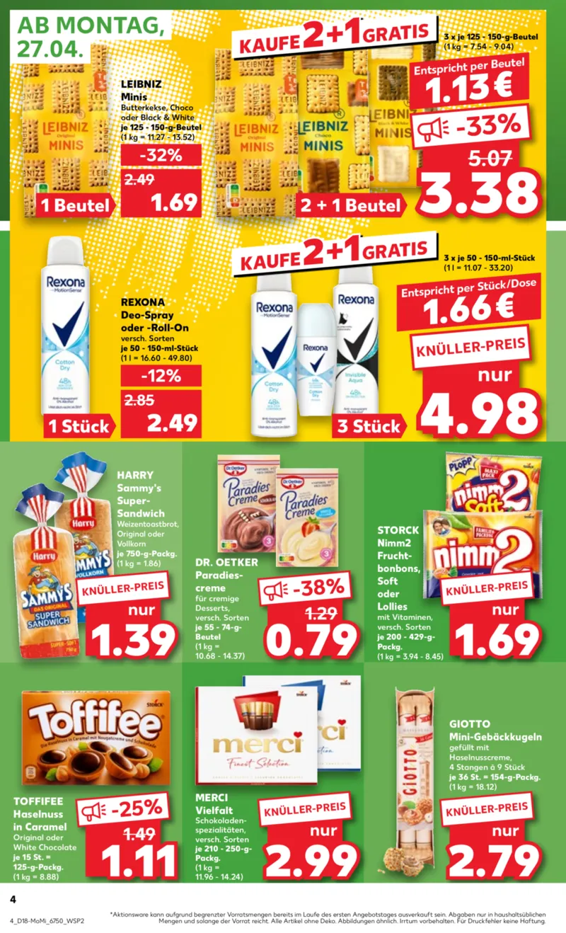 Kaufland Prospekt vom 27.04.2026, Seite 4
