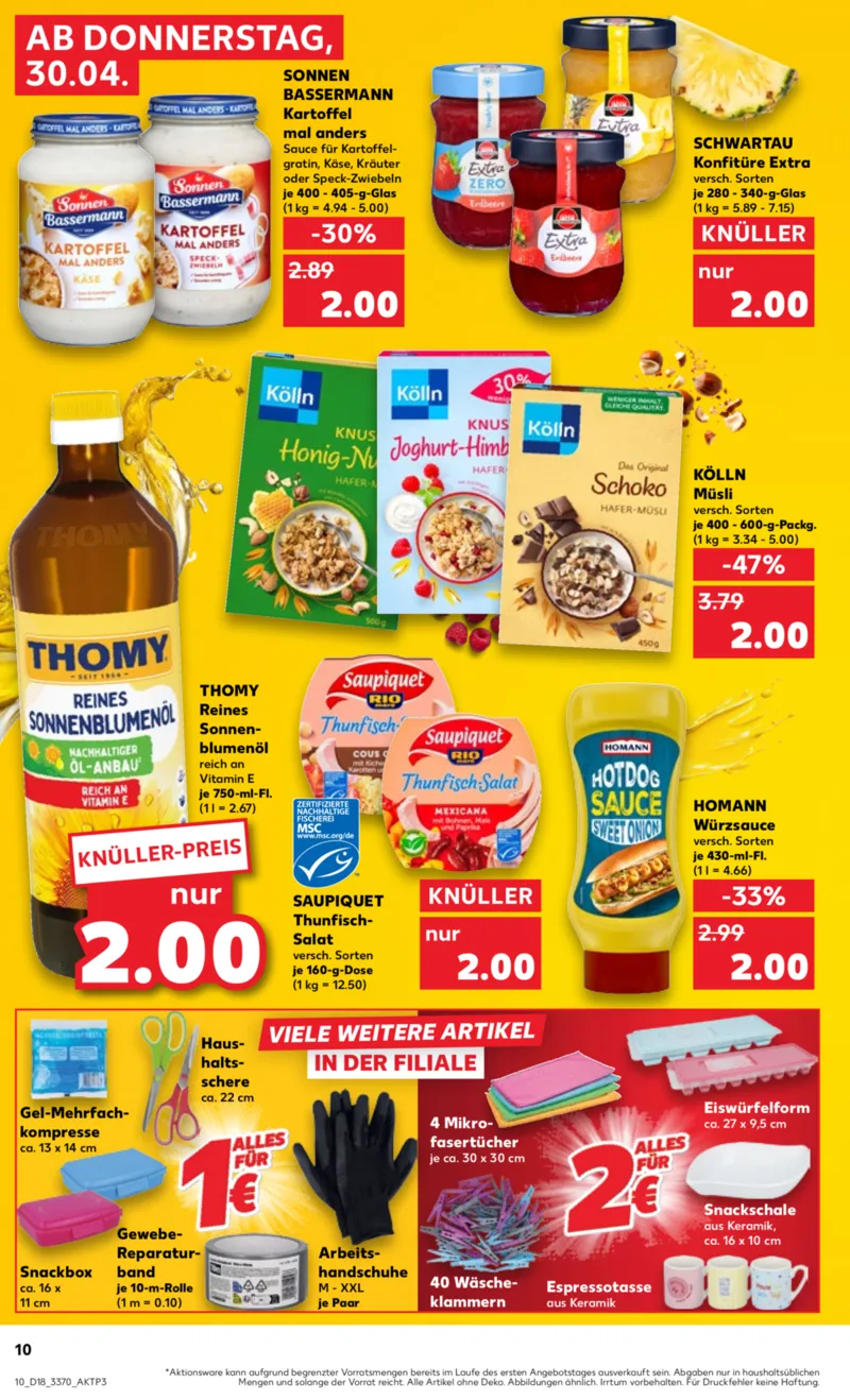Kaufland Prospekt vom 30.04.2026, Seite 10