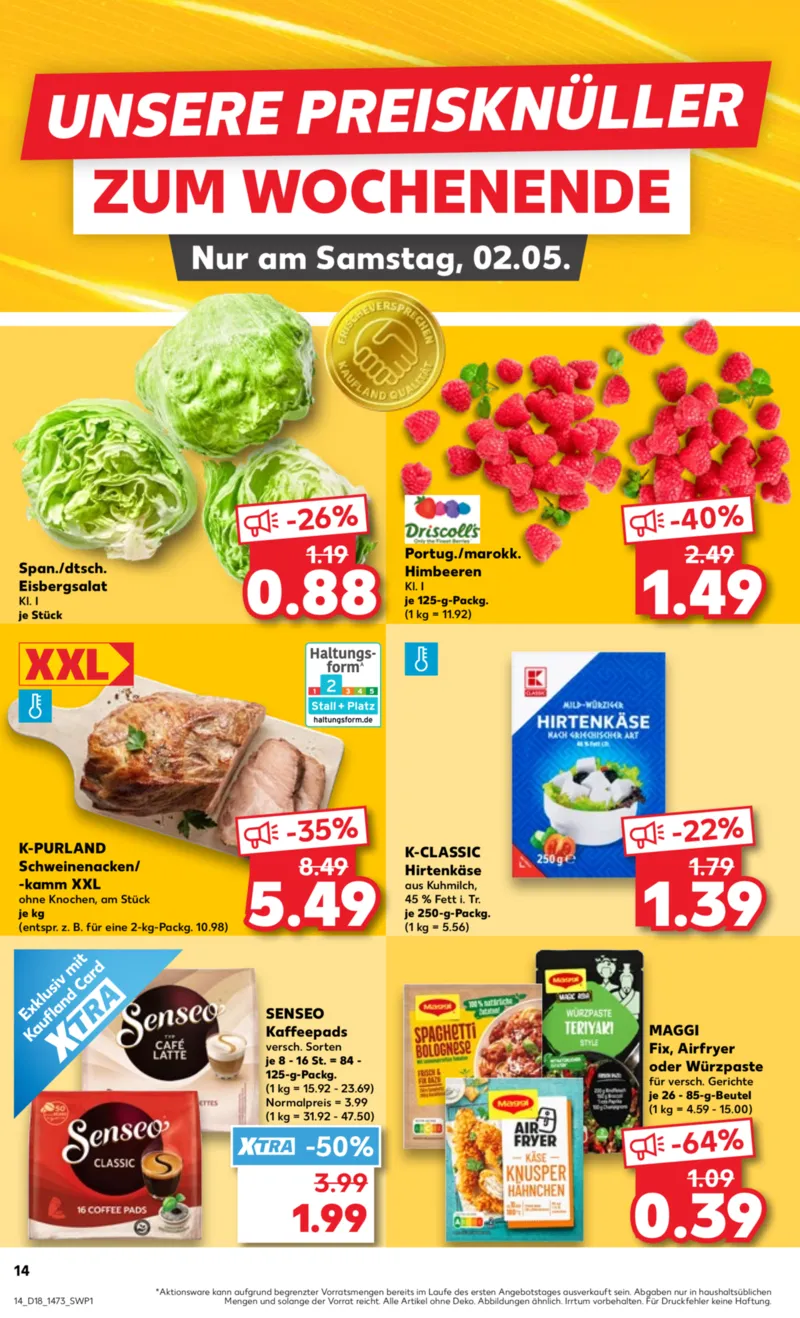 Kaufland Prospekt vom 30.04.2026, Seite 14
