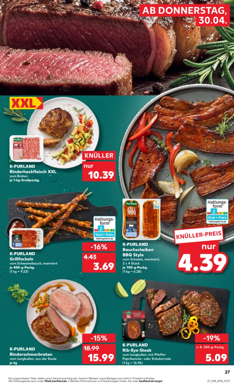 Kaufland Prospekt vom 30.04.2026, Seite 27