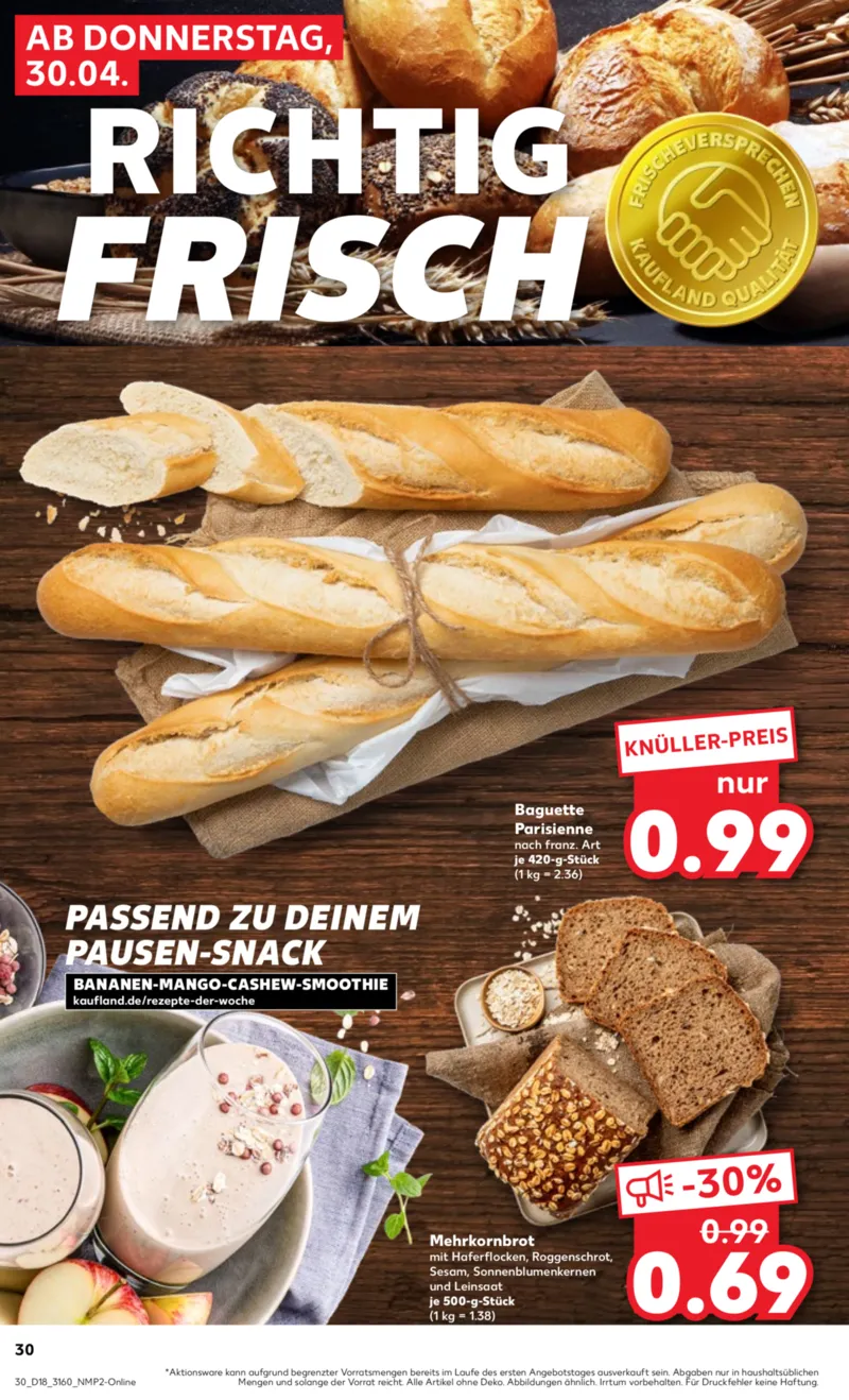 Kaufland Prospekt vom 30.04.2026, Seite 30