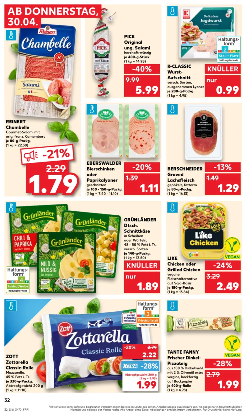 Kaufland Prospekt vom 30.04.2026, Seite 32