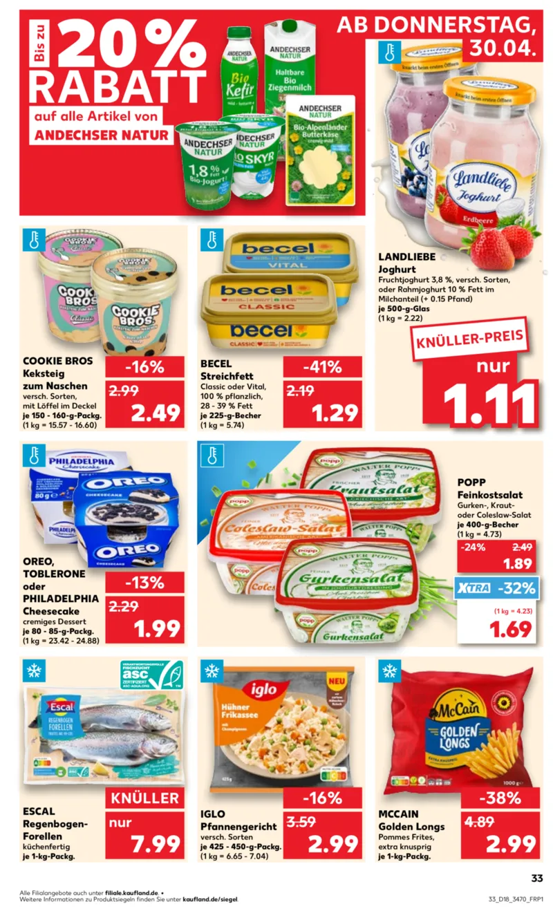 Kaufland Prospekt vom 30.04.2026, Seite 33