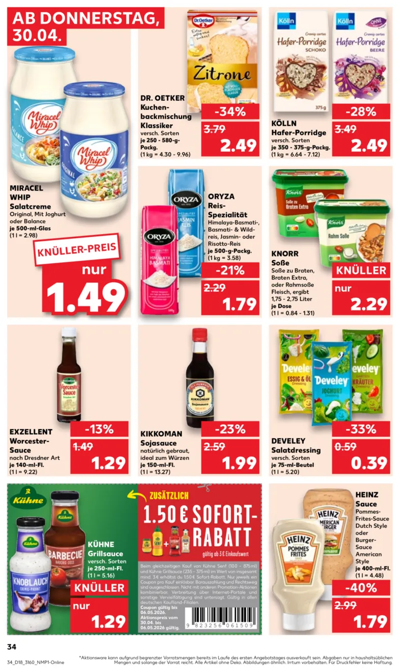 Kaufland Prospekt vom 30.04.2026, Seite 34