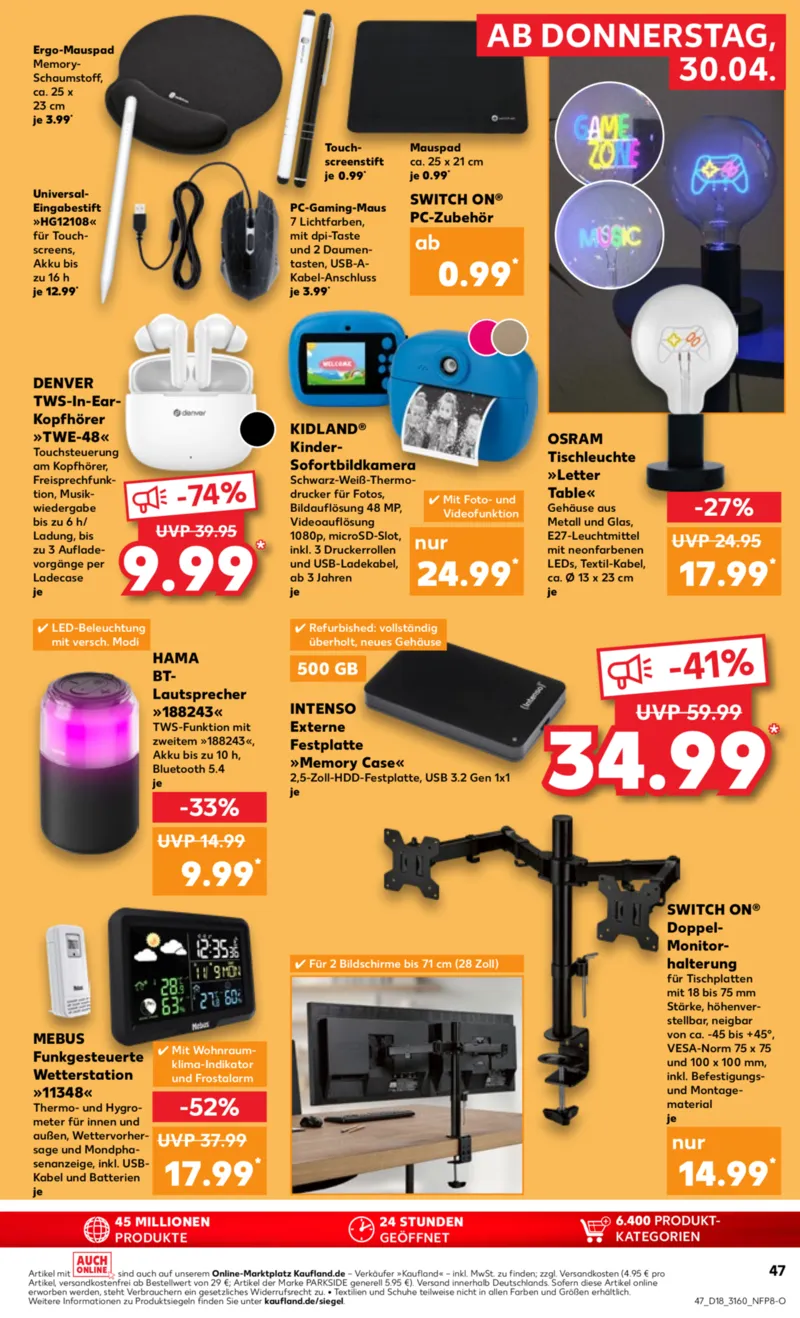 Kaufland Prospekt vom 30.04.2026, Seite 47