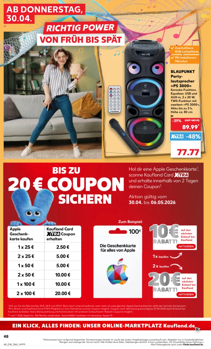 Kaufland Prospekt vom 30.04.2026, Seite 48